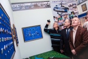 Открытие выставки «История развития авиации в Уватском районе». Январь, 2015